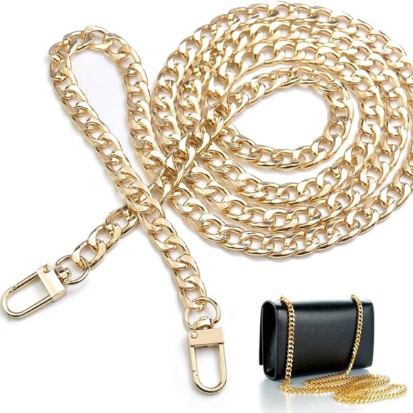 Handbags - NWT Gold Chain Purse Replacement Strap